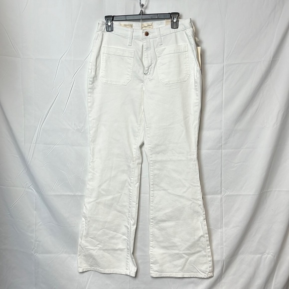 Universal Thread Denim - UNIVERSAL thread, women’s high rise, flare, white denim jeans
